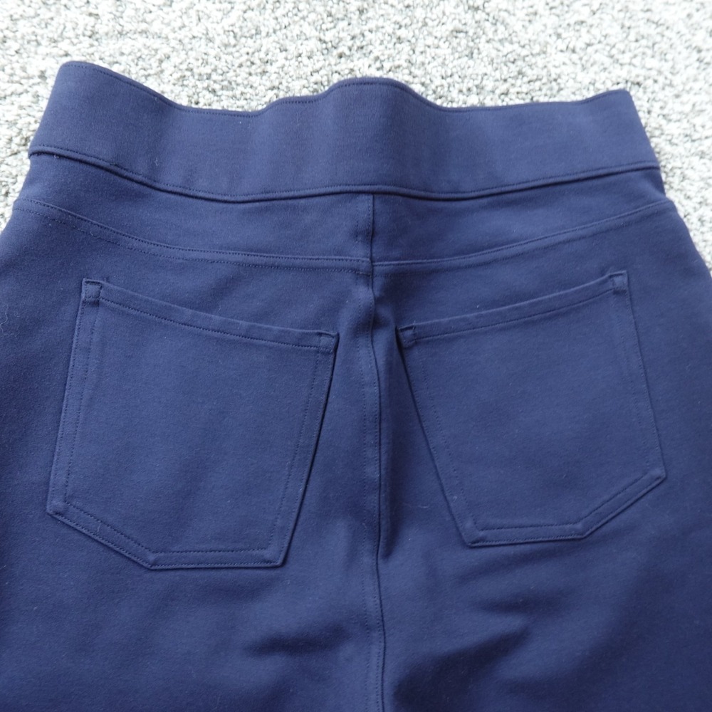 Spanx Pants Womens M Blue Pull On Leggings High Rise Booty Boost Stretch Jegging - Picture 9 of 10
